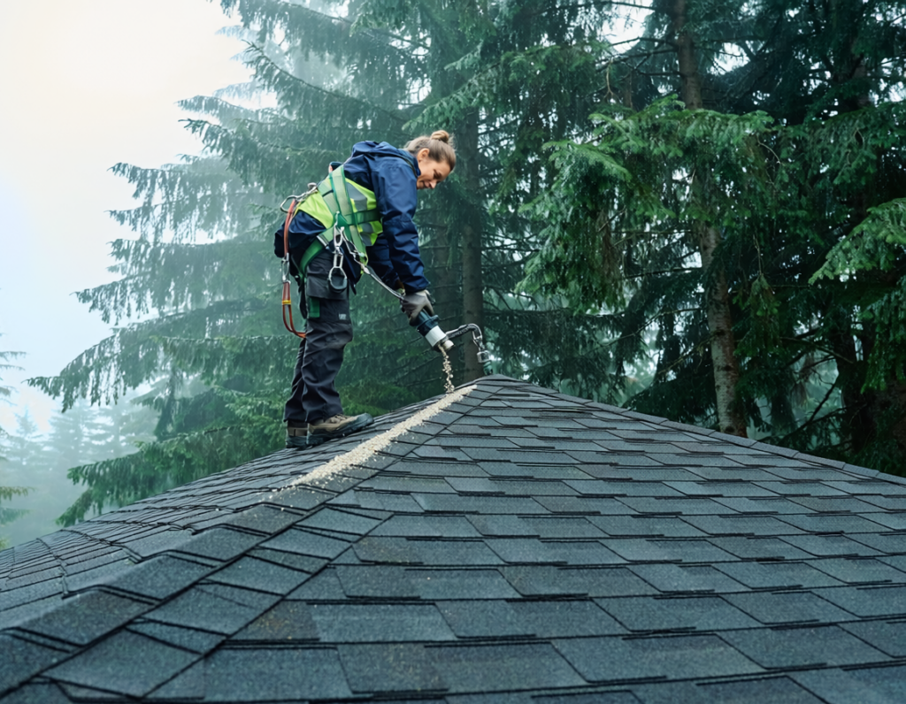 Roof Moss Treatment Bonney Lake
