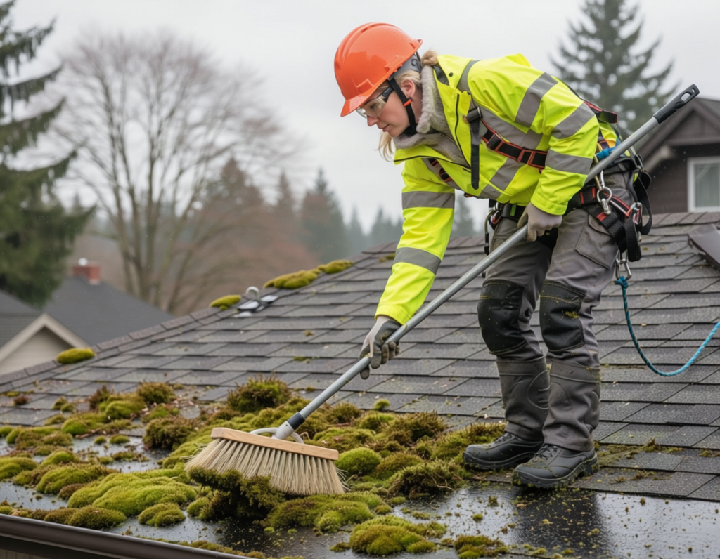 Roof Moss Removal Auburn